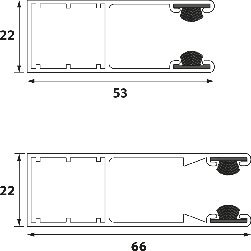 Callisto Continental Roller Shutter Guides diagram