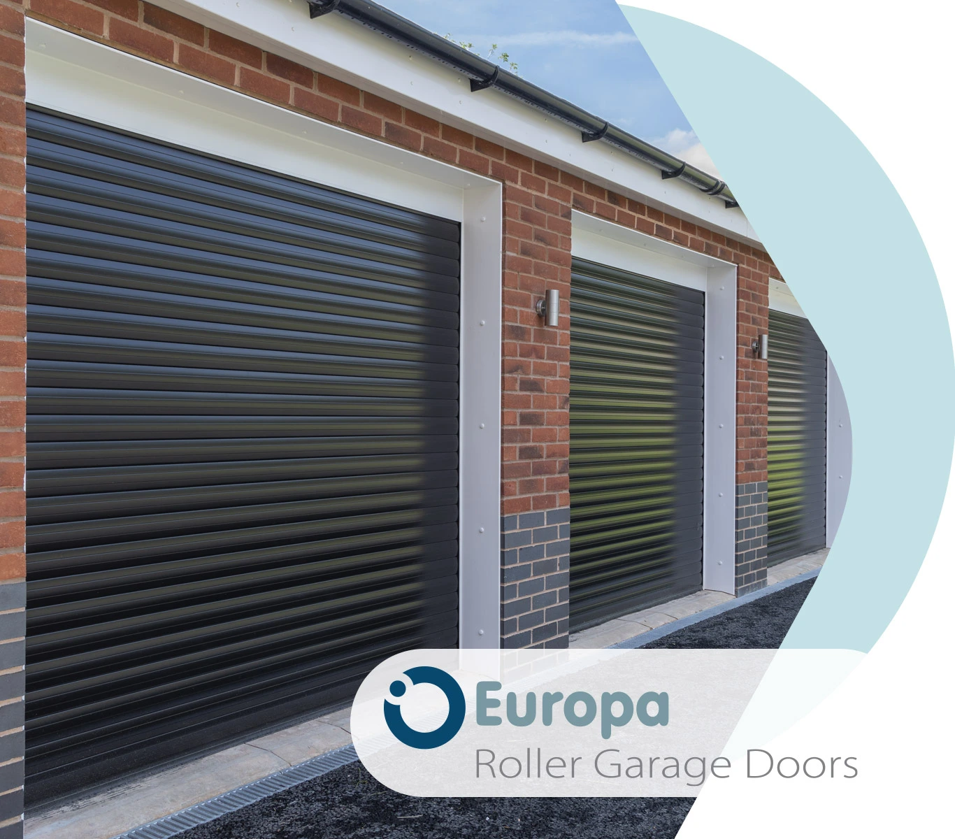 Europa insulated garage doors from priory