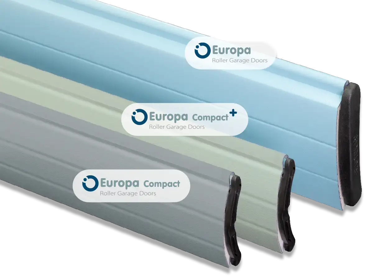 Europa Insulated Roller Garage Doors Slat Comparison