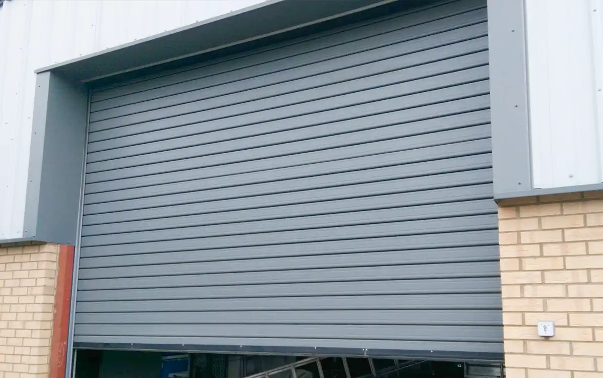 Ganymede insulated roller shutter tubular motor driven shutter