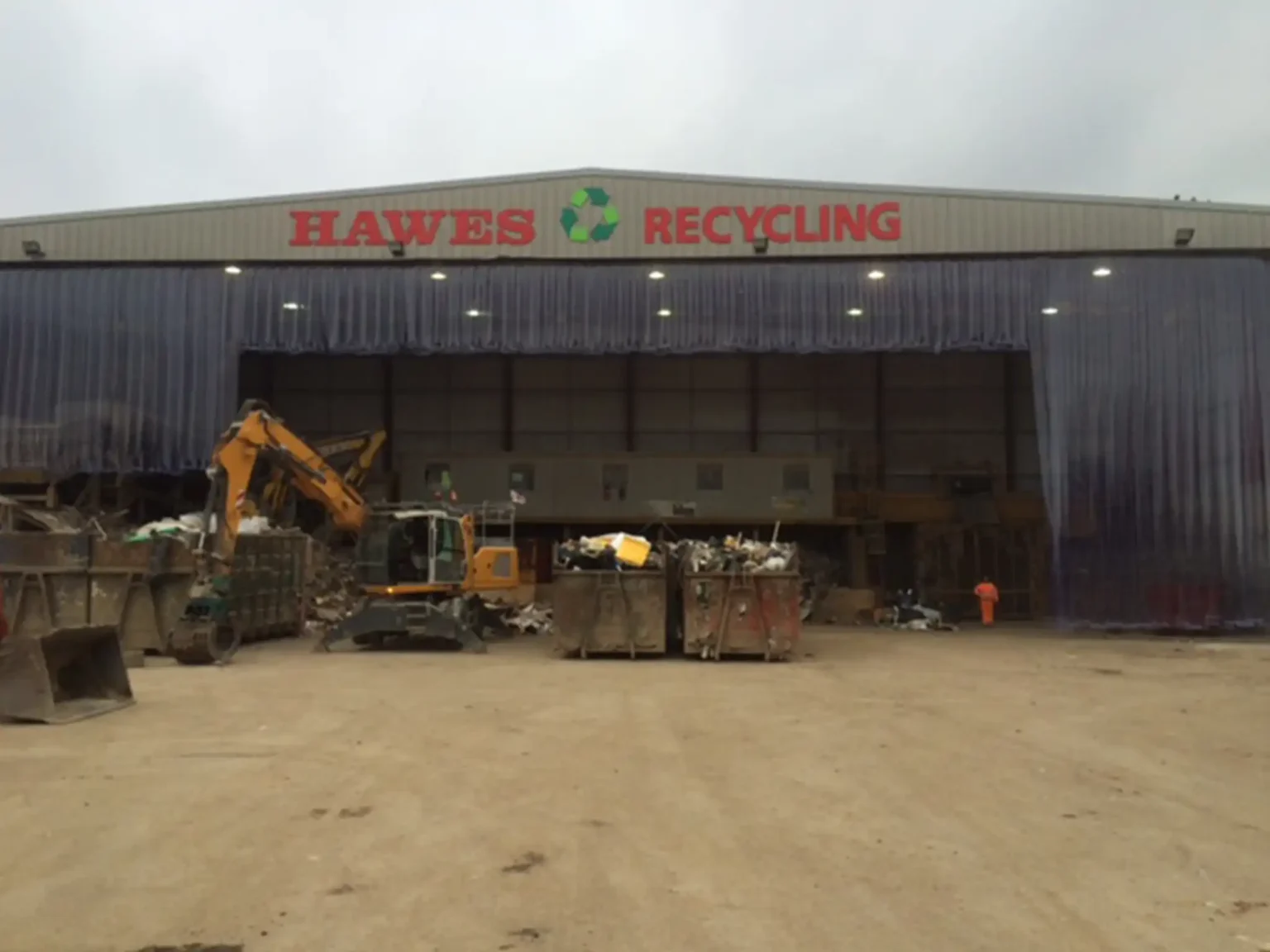 StripFlex PVC Strip Curtains Gallery Recycling Plant