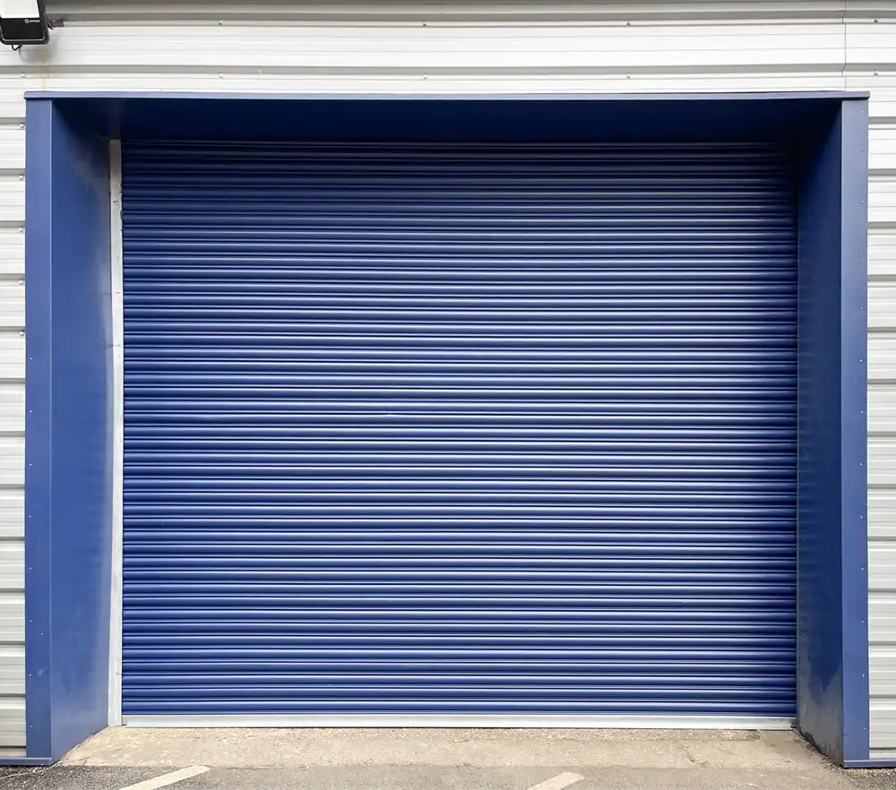 Titan Industrial Roller Shutter in blue