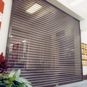 Ultradoor shutter fitted in a health centre