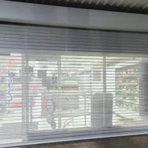 Ultrador fitted to a shopfront showing vision at night